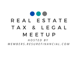 Real Estate Tax and Legal Virtual Meetup
